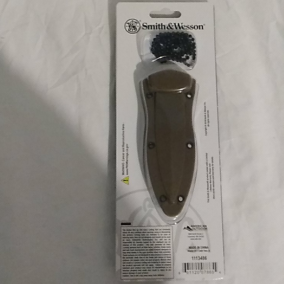 New Smith & Wesson Knife & Sheath - Picture 2 of 12